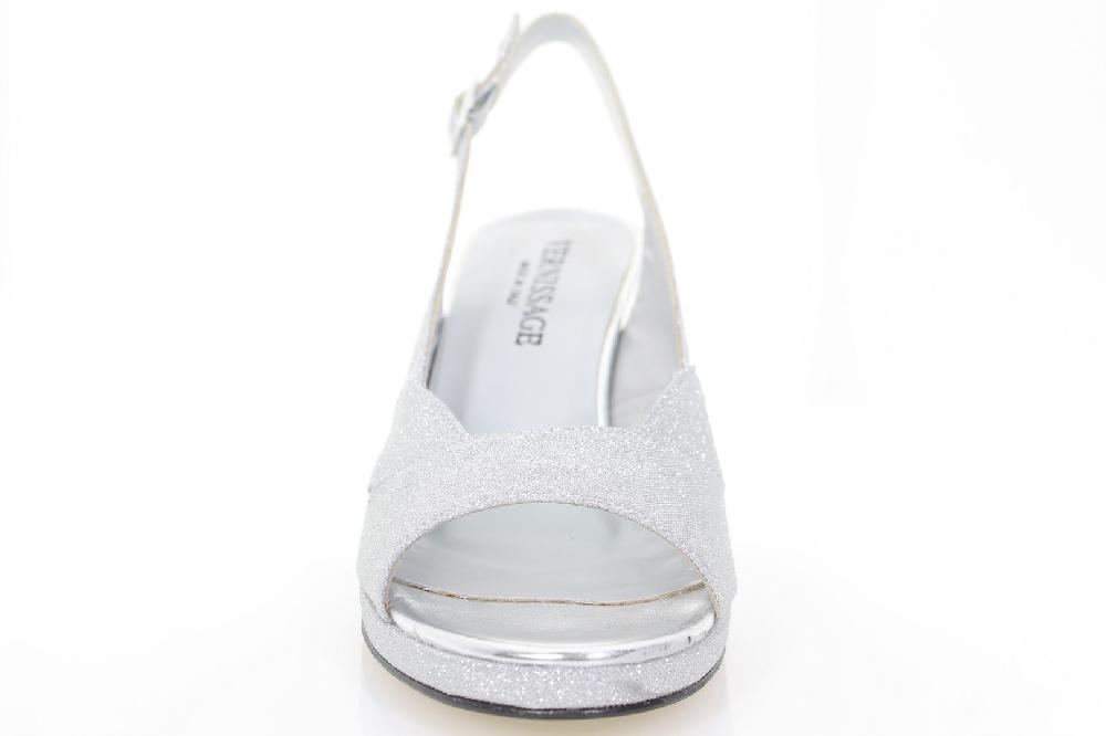 Soffice Sogno Sandalo in tessuto glitter Vendita Calda