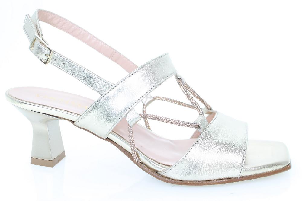Soffice Sogno Sandalo in pelle laminata Moda