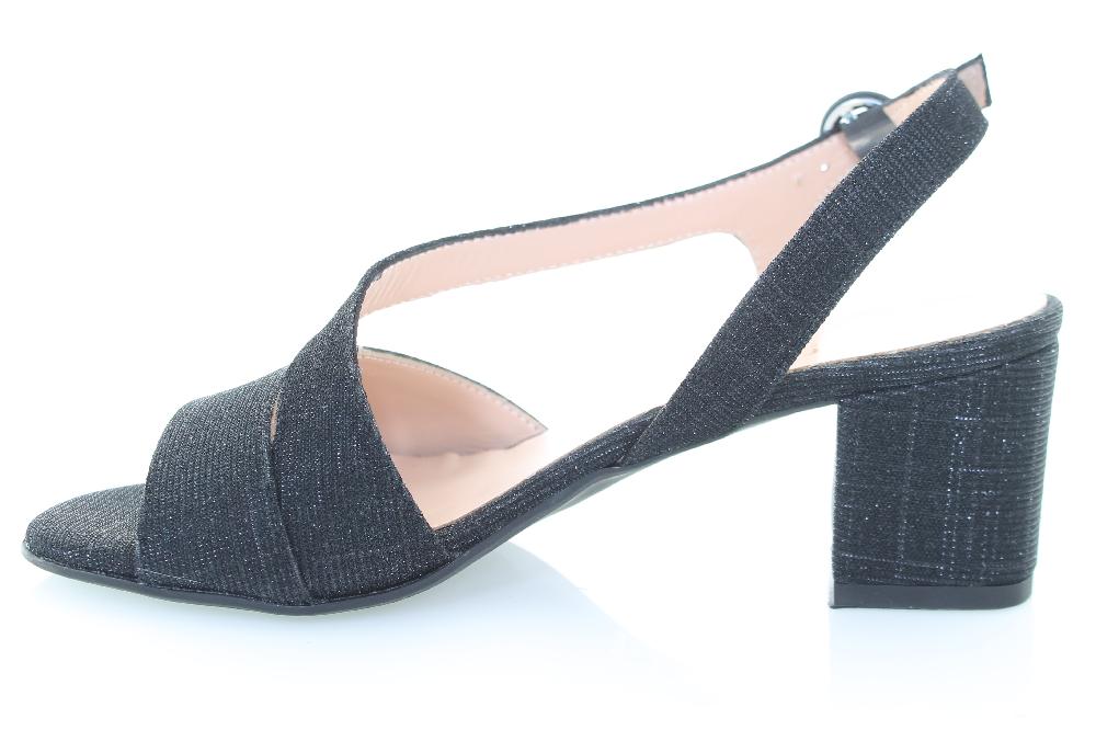 Soffice Sogno Sandalo in tessuto effetto glitter Vendita
