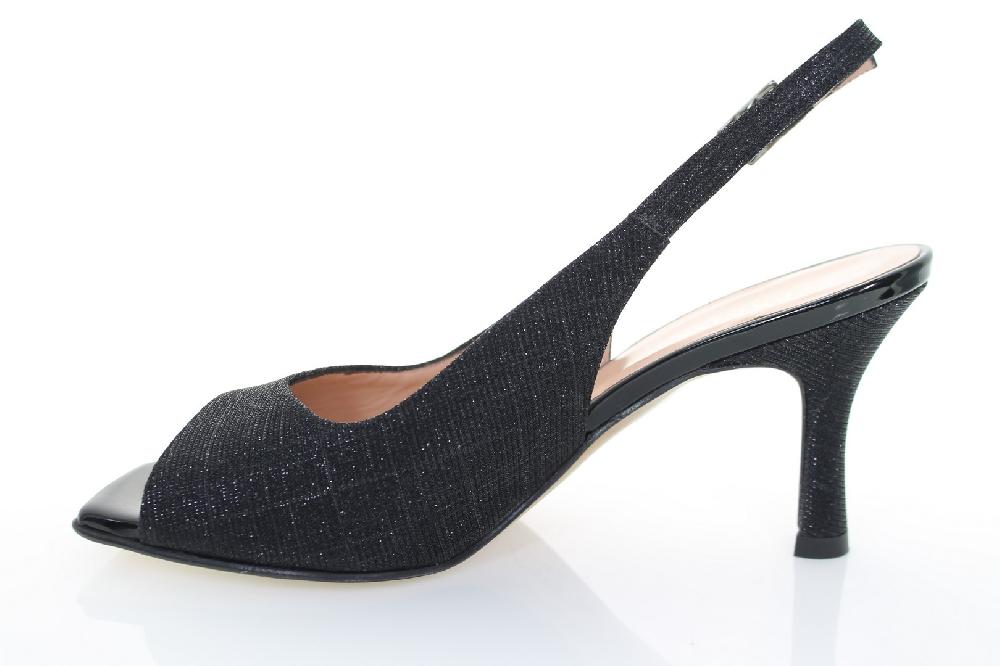 Soffice Sogno Sandalo in tessuto effetto glitter Sottocosto