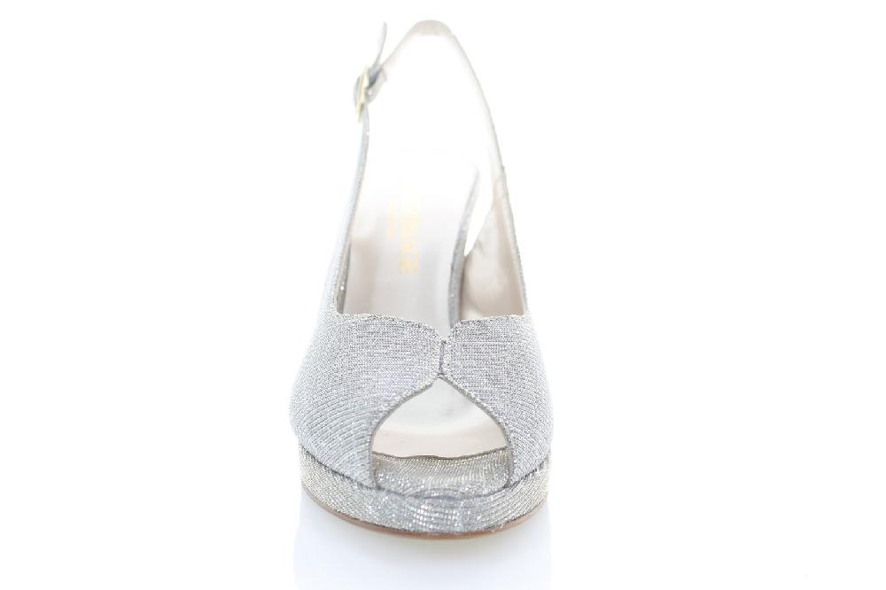 Soffice Sogno Sandalo in tessuto effetto glitter Saldi