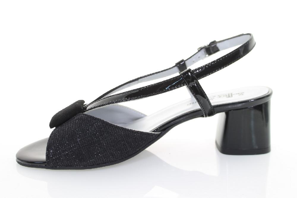 Soffice Sogno Sandalo in tessuto e vernice Moda