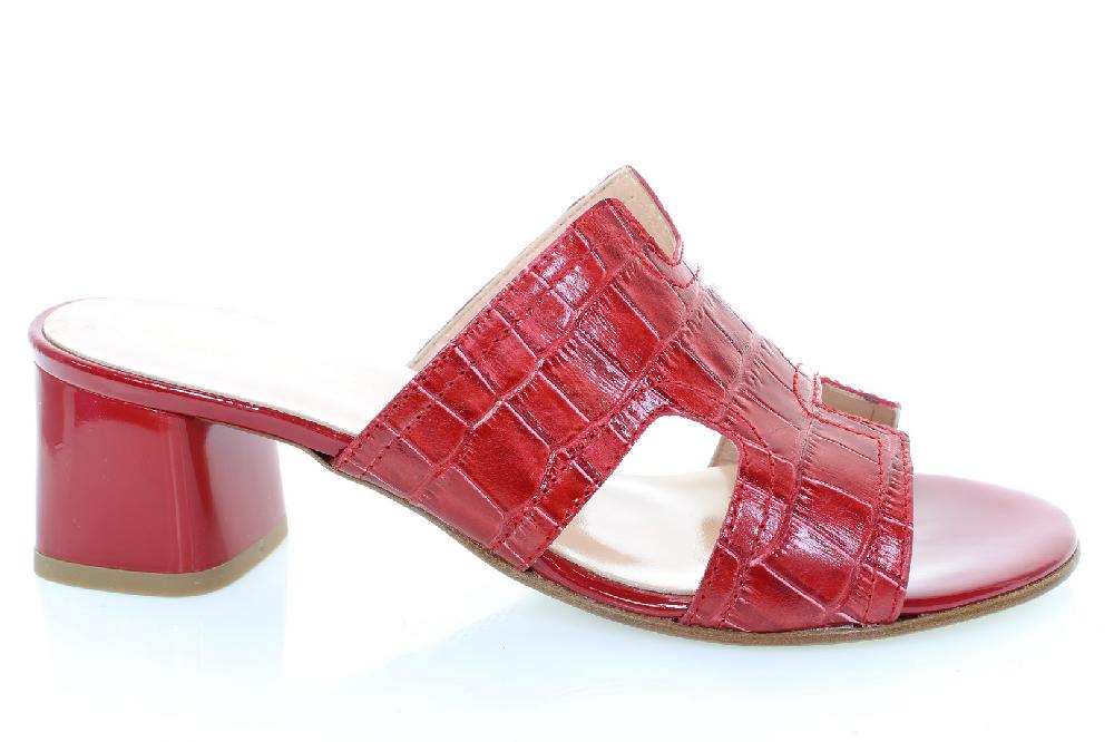 Soffice Sogno Sabot spuntato in pelle stampata Promozione