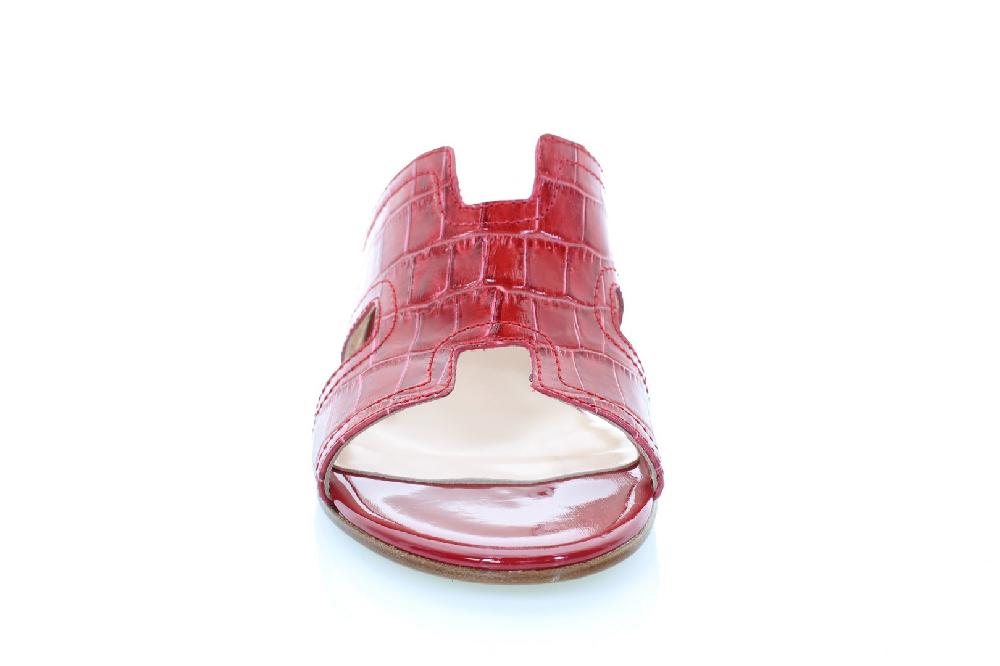 Soffice Sogno Sabot spuntato in pelle stampata Promozione