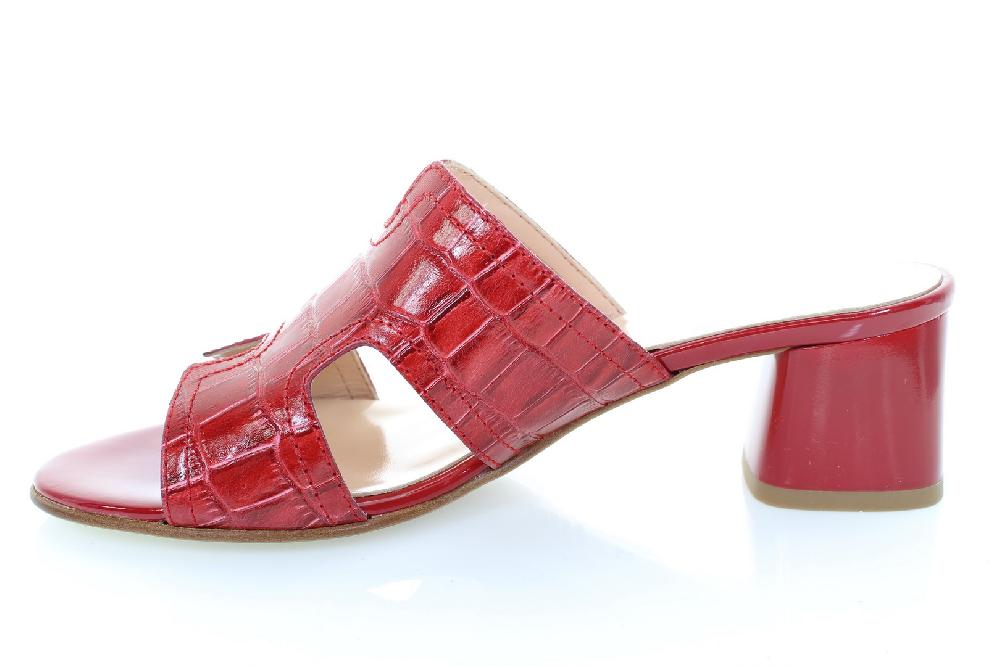 Soffice Sogno Sabot spuntato in pelle stampata Promozione
