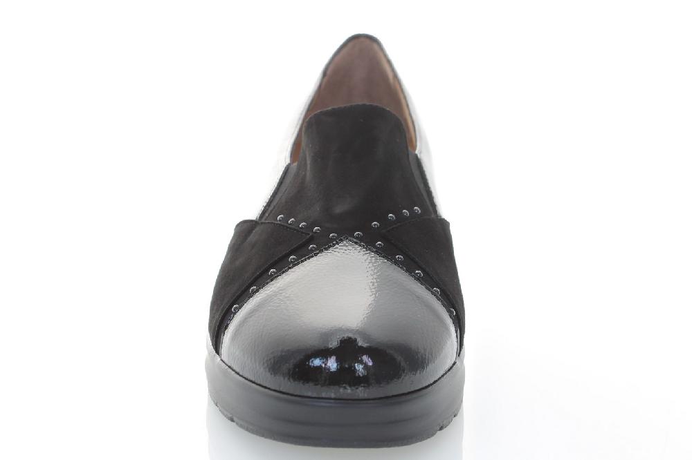 Soffice Sogno SLIP ON IN PELLE EFFETTO VERNICE Vendite Flash