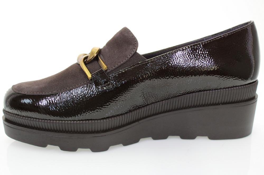Soffice Sogno Slip on in pelle effetto vernice Negozio