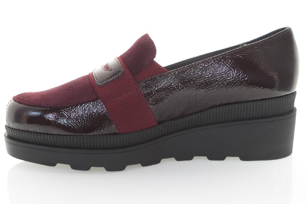 Soffice Sogno Slip on in pelle effetto vernice Nuova