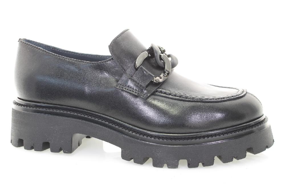 Soffice Sogno Mocassino in pelle con catena