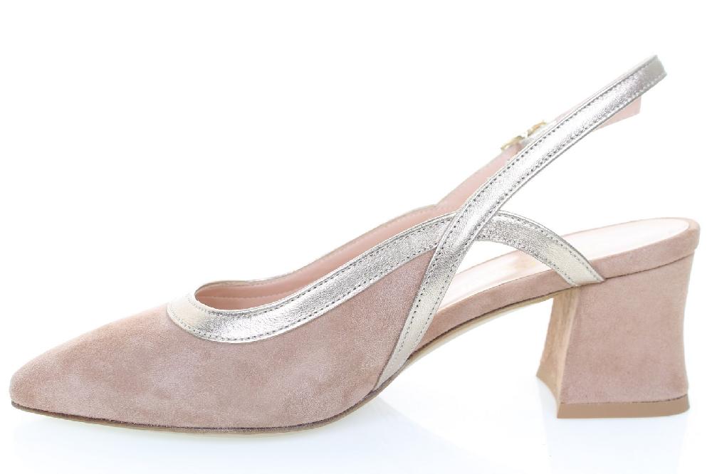 Soffice Sogno Décolleté semi aperta in camoscio Promozione