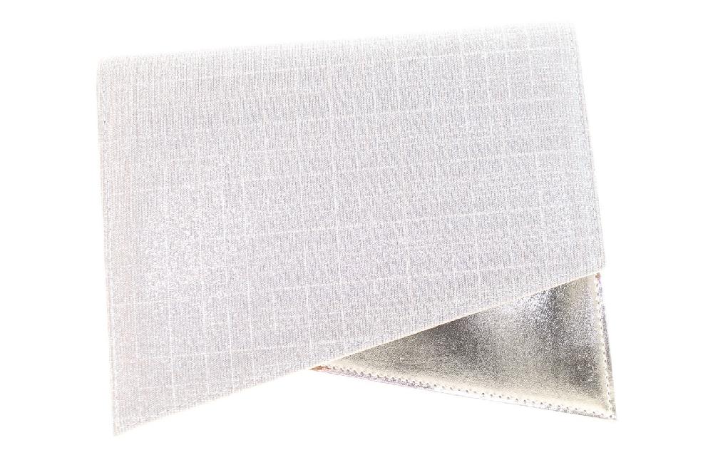 Soffice Sogno Pochette in tessuto effetto glitter