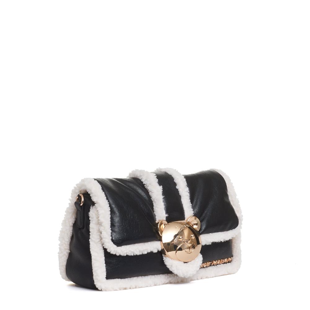 Sorelle Perego borsa orsetto ecomontone nero Vendite Flash