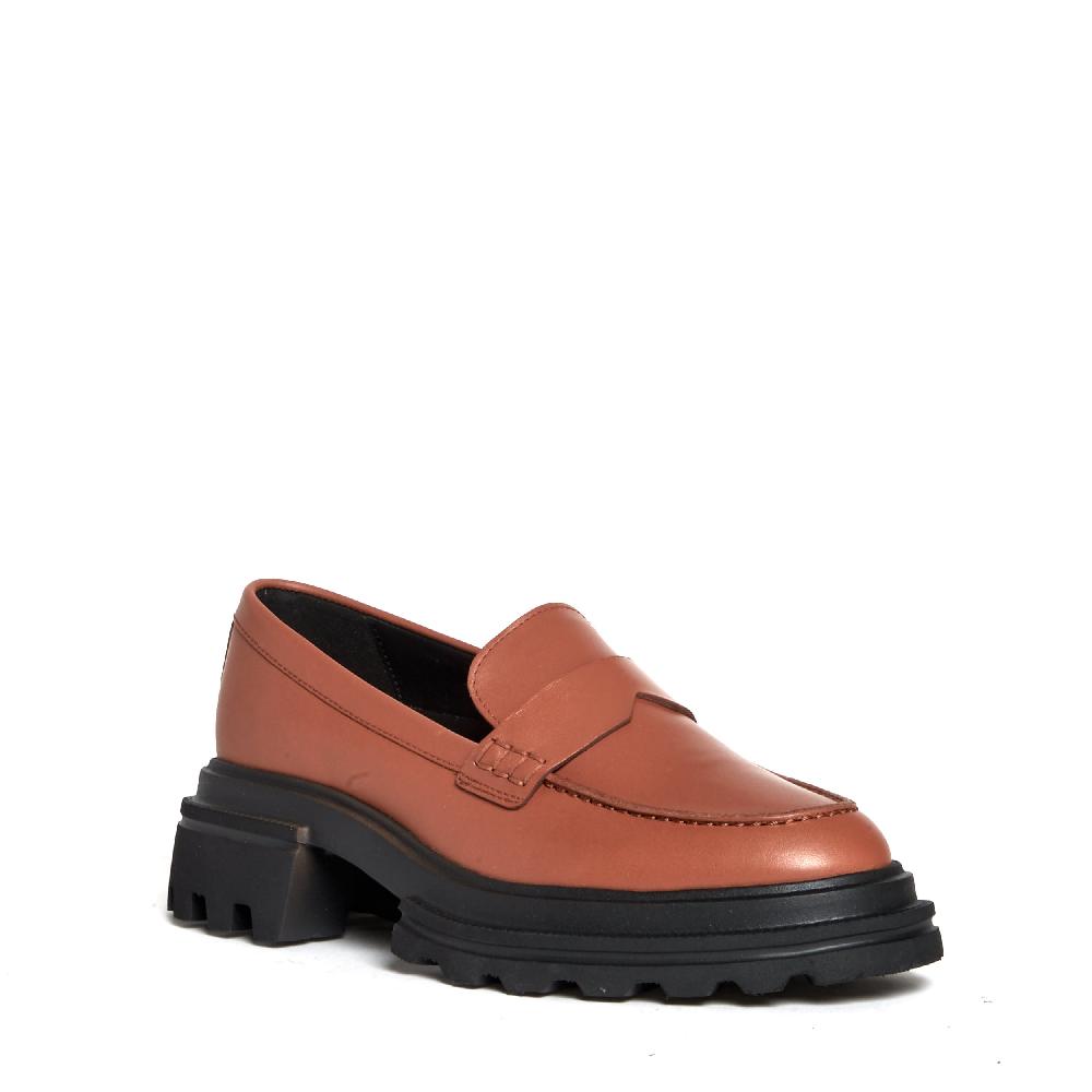 Sorelle Perego mocassino pelle cuoio Nuovo