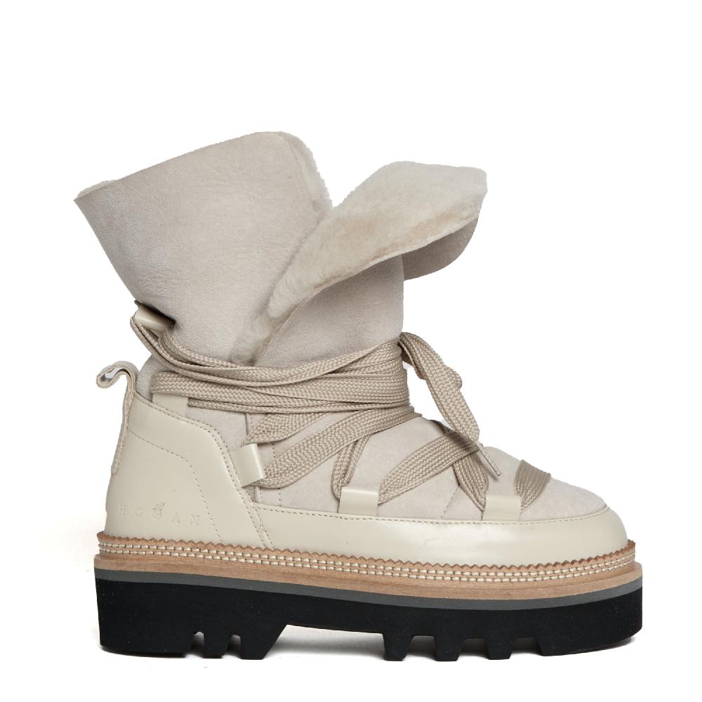 Sorelle Perego stivaletto montone beige