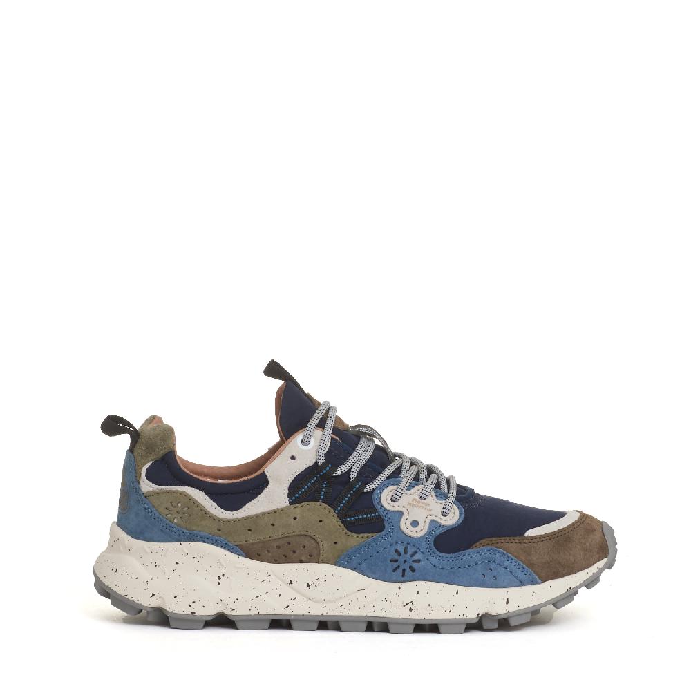 Sorelle Perego sneakers azzurra verde e grigia