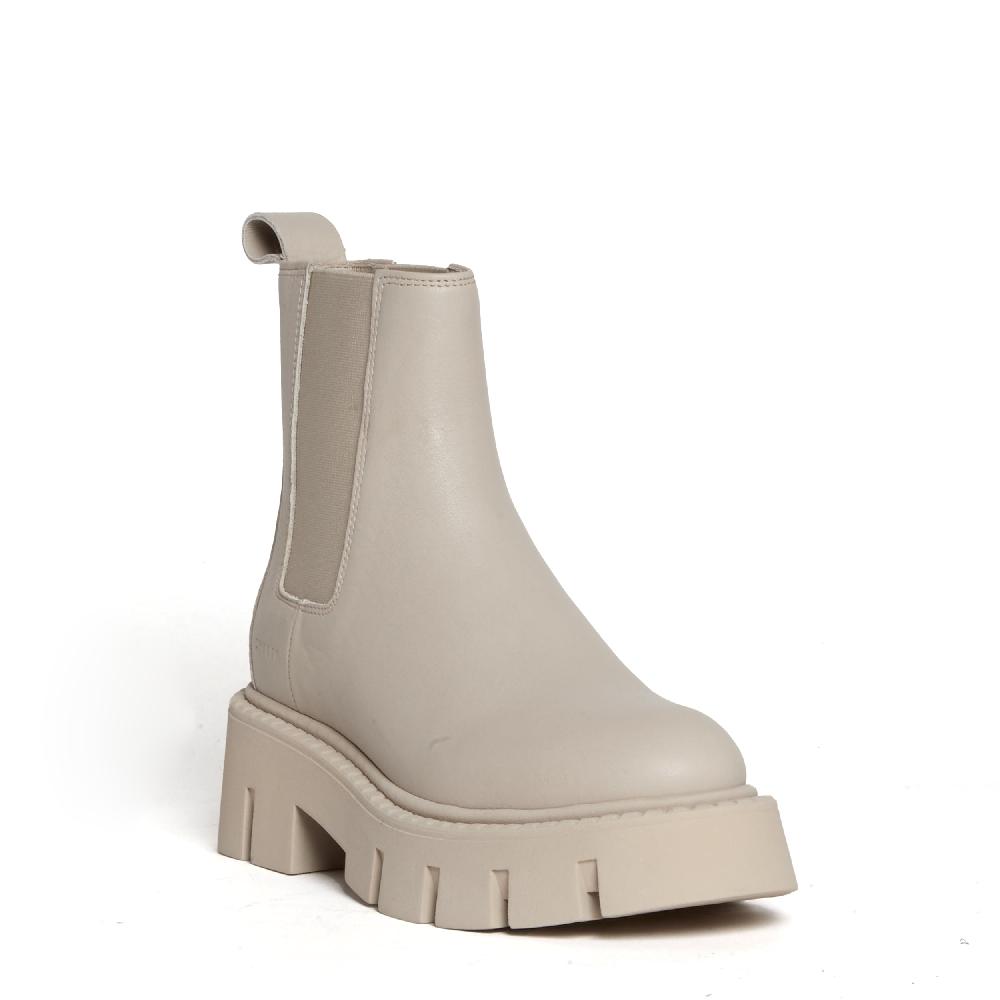 Sorelle Perego beatles pelle beige Vendita Calda