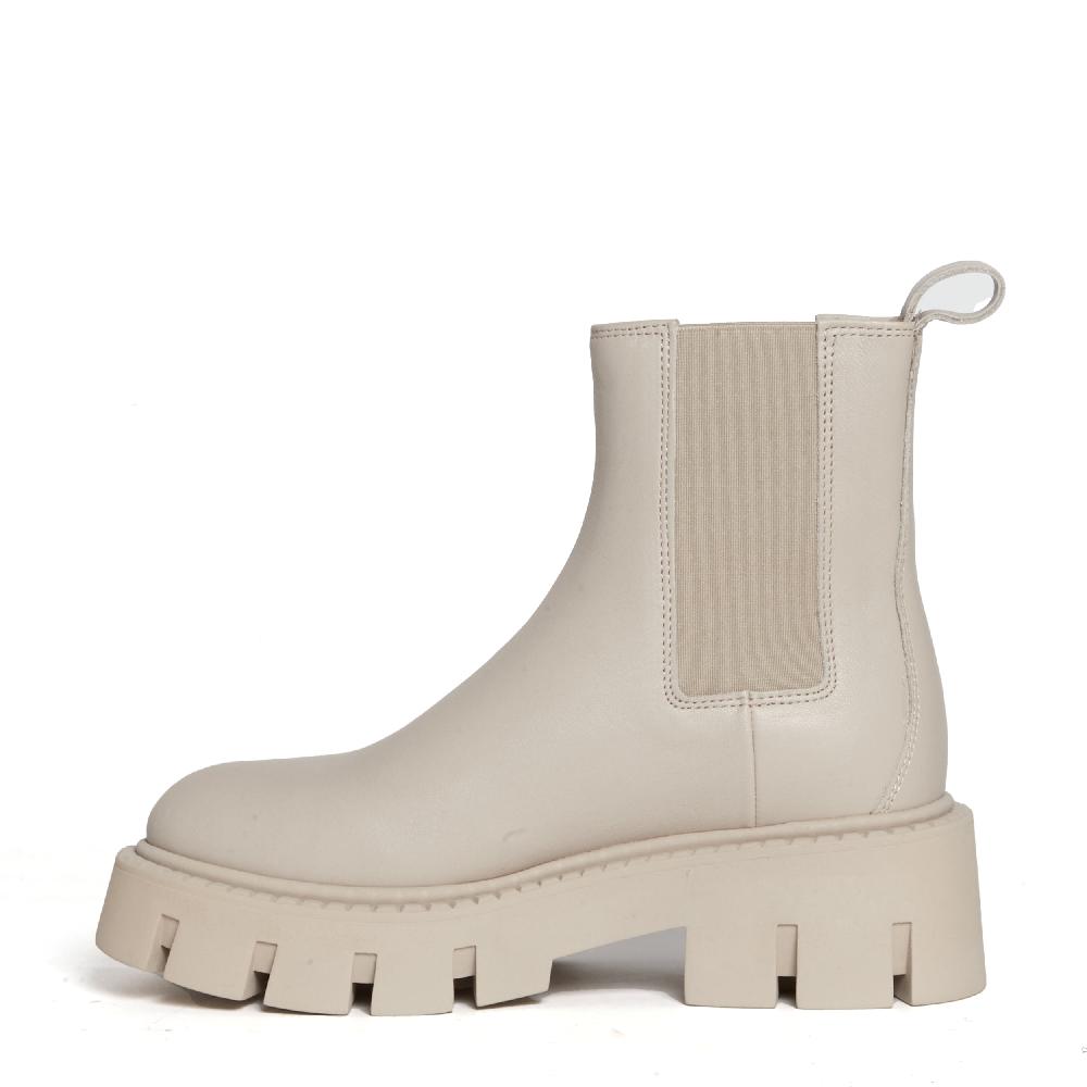 Sorelle Perego beatles pelle beige Vendita Calda