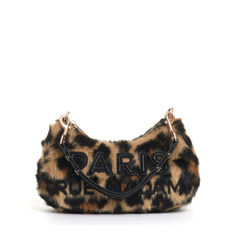 Sorelle Perego borse hobo ecofur leopardo