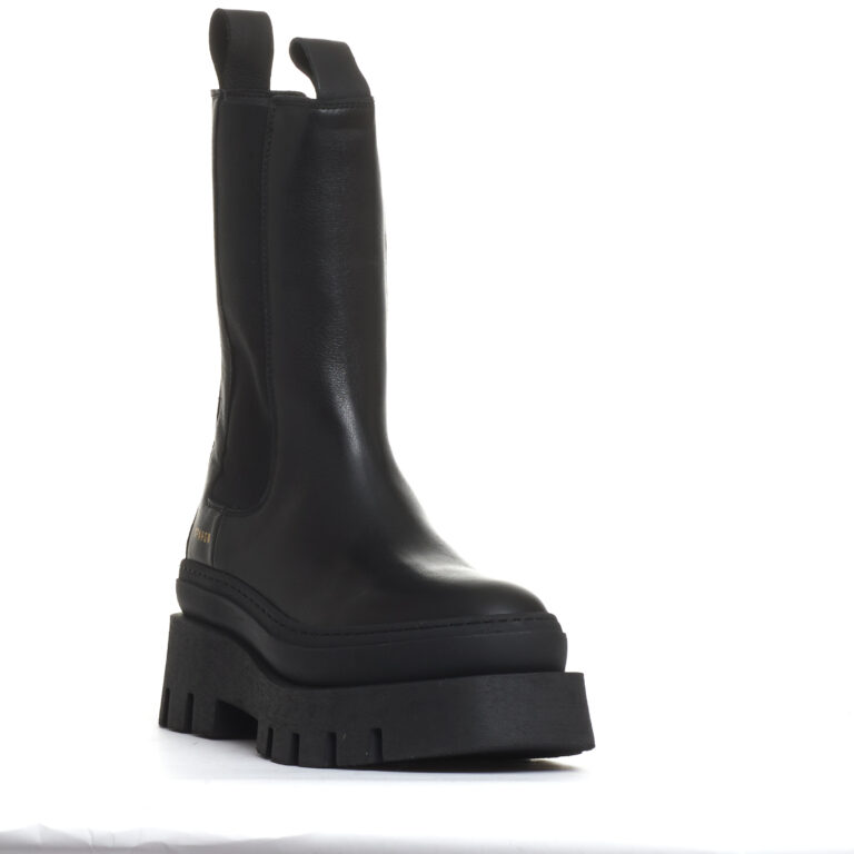 Sorelle Perego chelsea boot doppio fondo nero Promozione
