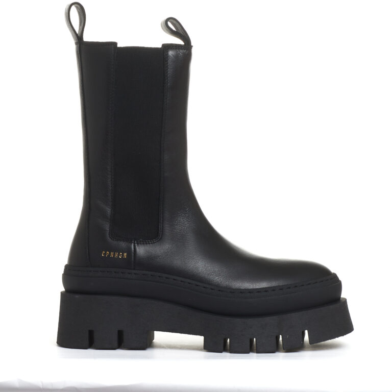 Sorelle Perego chelsea boot doppio fondo nero Promozione