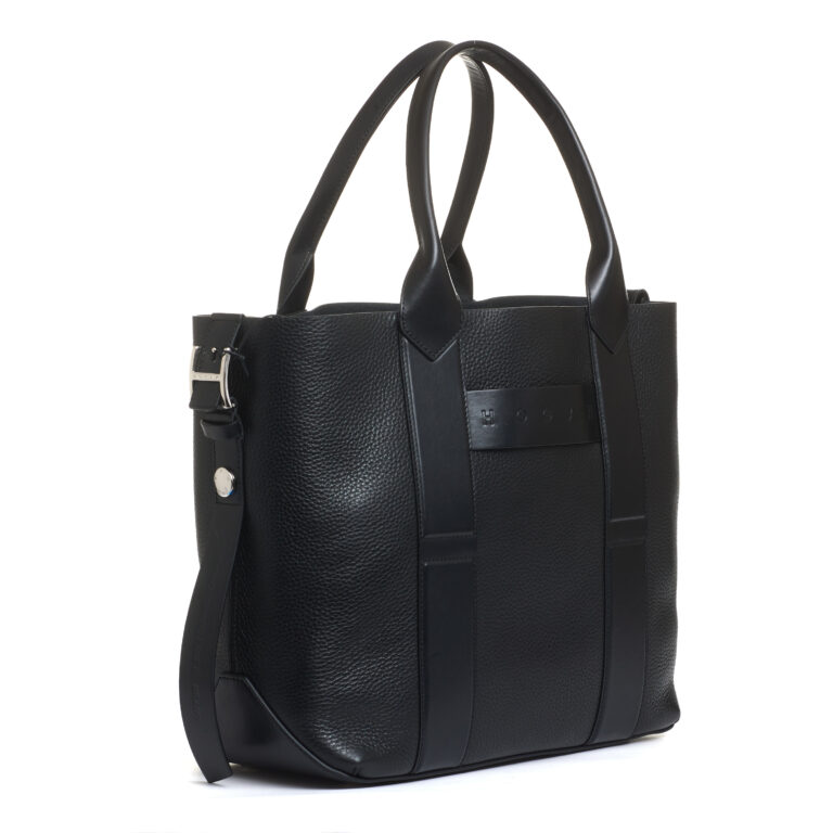 Sorelle Perego shopping media pelle nera Qualità Garantita