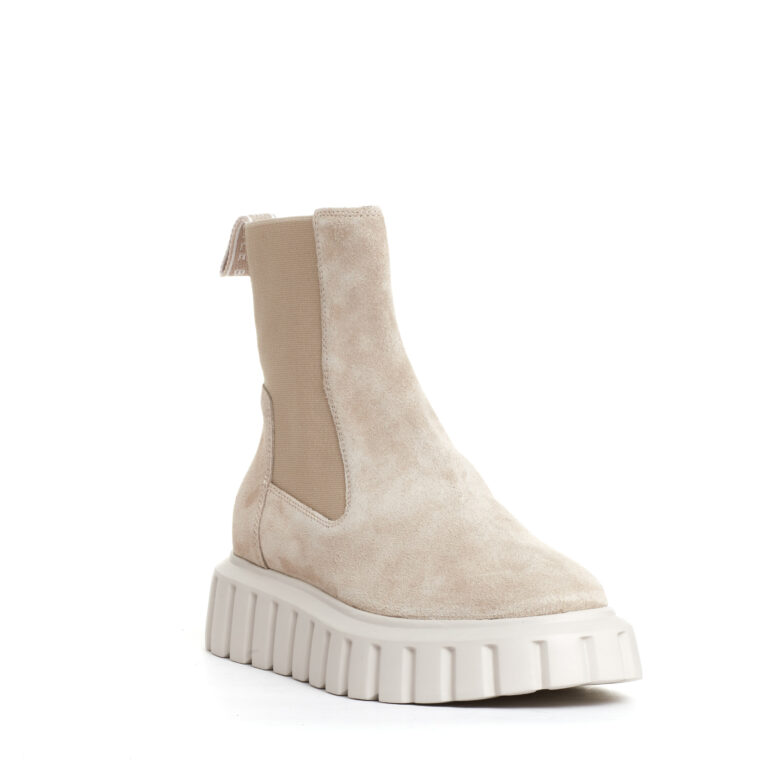 Sorelle Perego chelsea boot camoscio beige Novità