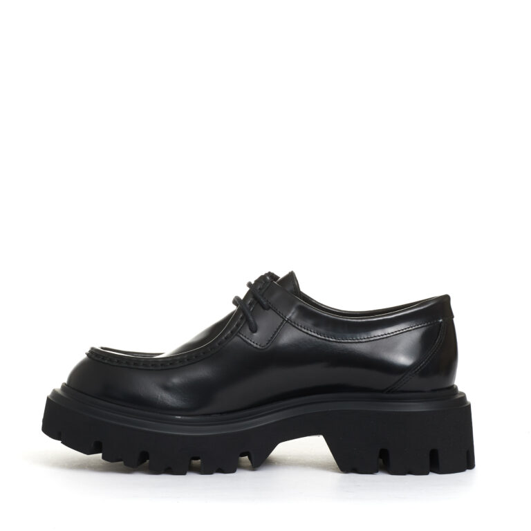 Sorelle Perego norvegese pelle nera Presa