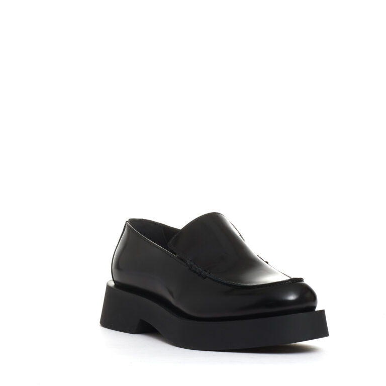 Sorelle Perego mocassino liscio abrasivato nero Sconto