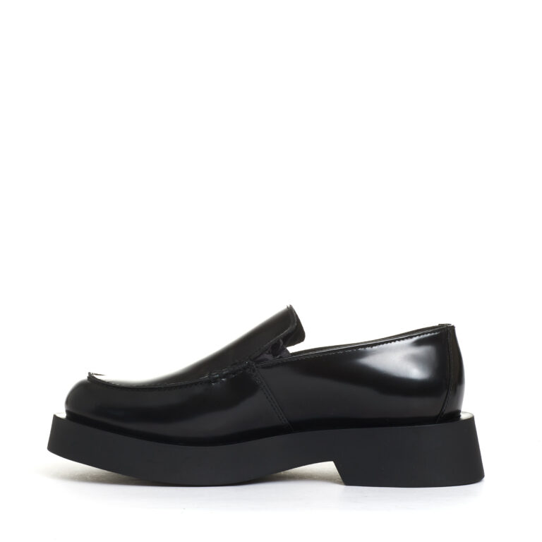 Sorelle Perego mocassino liscio abrasivato nero Sconto