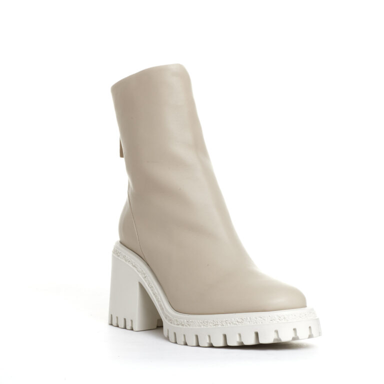 Sorelle Perego stivaletto panna tacco 80 mm Economico