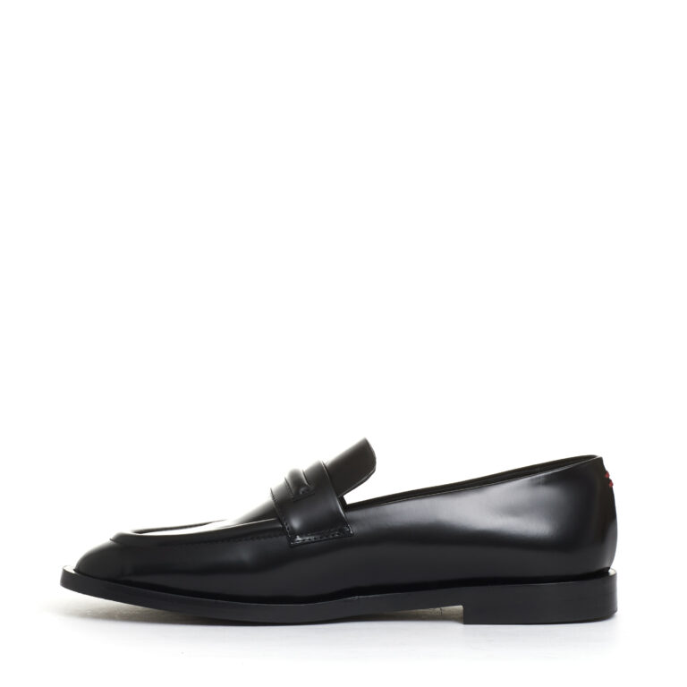Sorelle Perego mocassino abrasivato nero Saldi Di Fabbrica