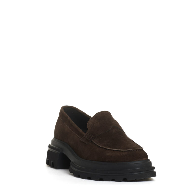 Sorelle Perego mocassino camoscio marrone 2025
