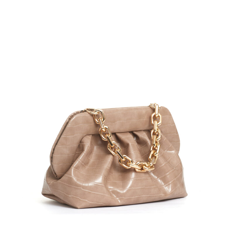 Sorelle Perego clutch stampa cocco beige Promozione Limitata