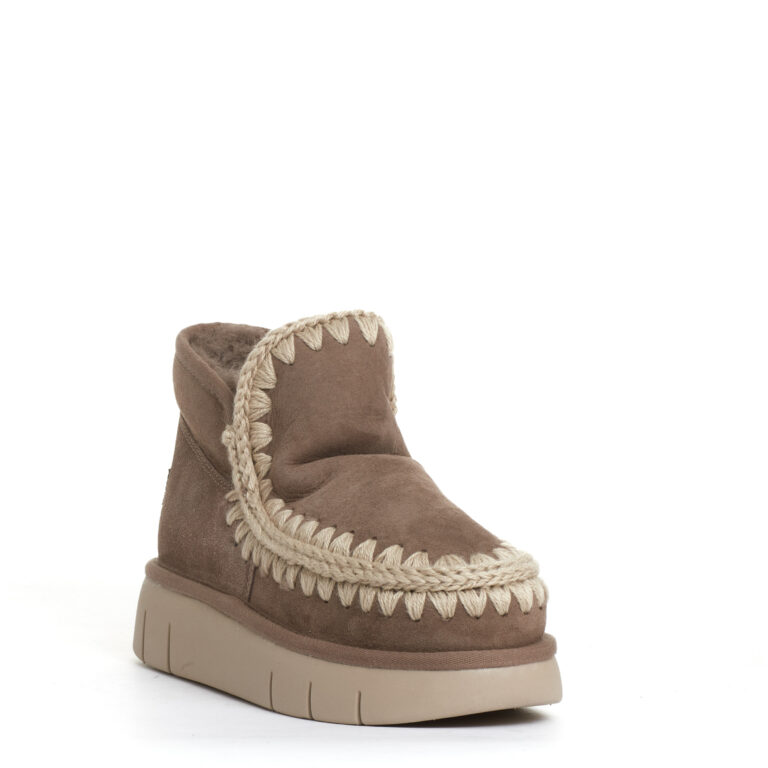 Sorelle Perego boot eskimo bounce camoscio grigio Fino Al -60%