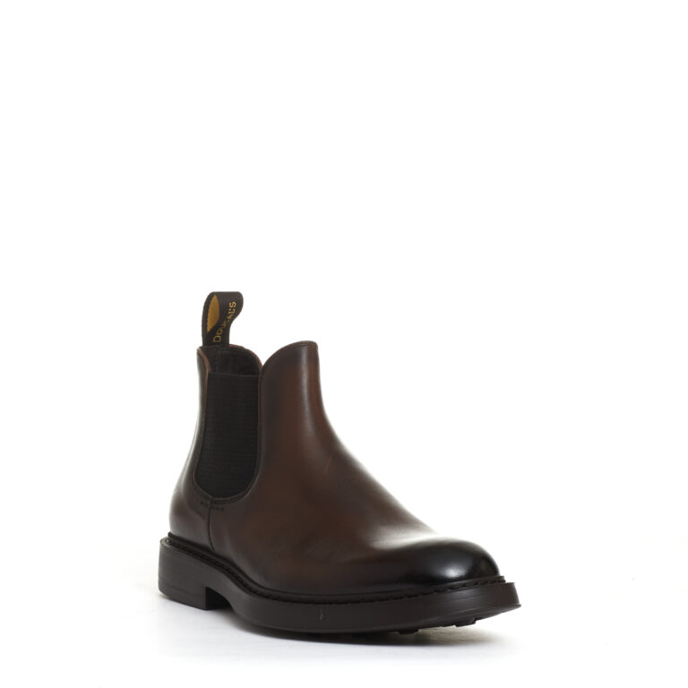 Sorelle Perego beatles pelle marrone Sottocosto