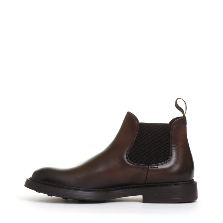 Sorelle Perego beatles pelle marrone Sottocosto