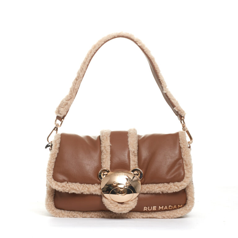 Sorelle Perego borsa orsetto ecomontone cuoio Convenienza