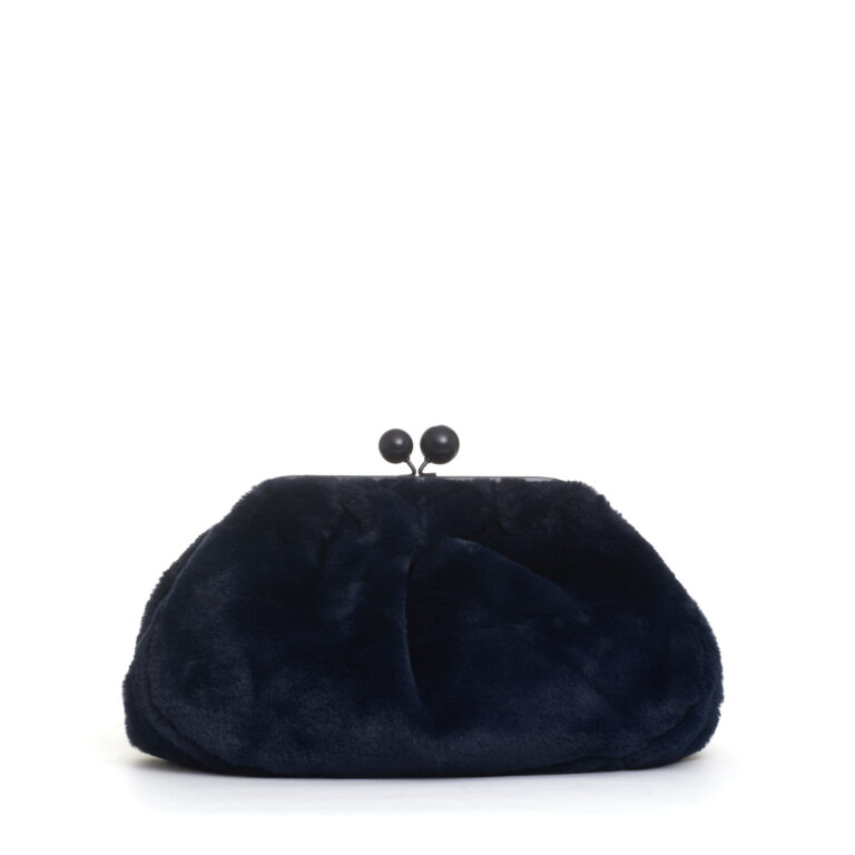 Sorelle Perego pasticcino ecopelo blu