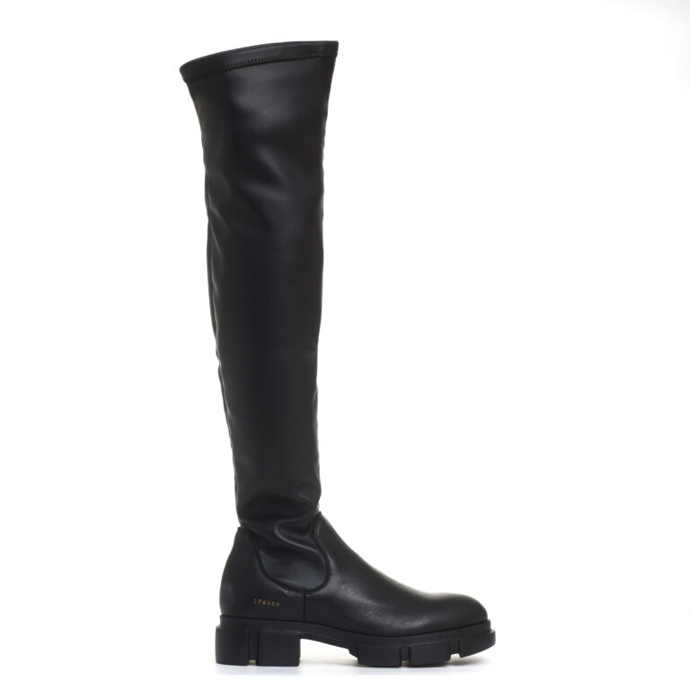 Sorelle Perego stivale sopraginocchio elasticiazzato nero