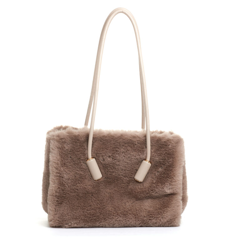 Sorelle Perego borsa in ecofur panna I Più Venduti