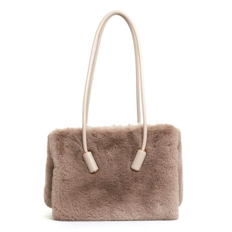 Sorelle Perego borsa in ecofur panna I Più Venduti