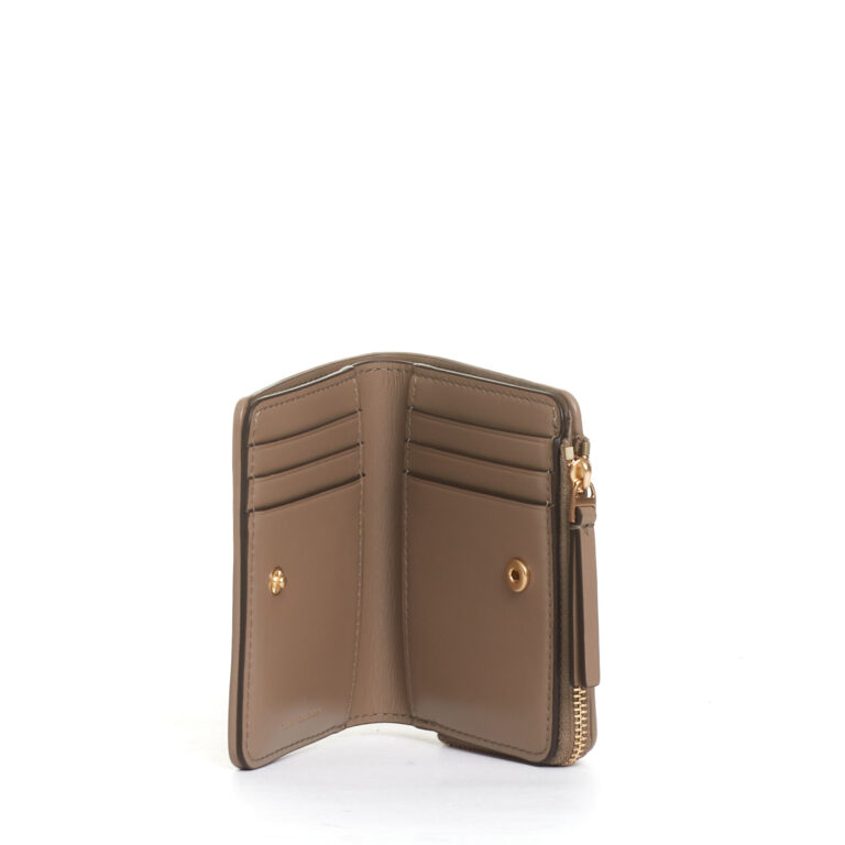 Sorelle Perego bi-fold wallet taupe Nuova