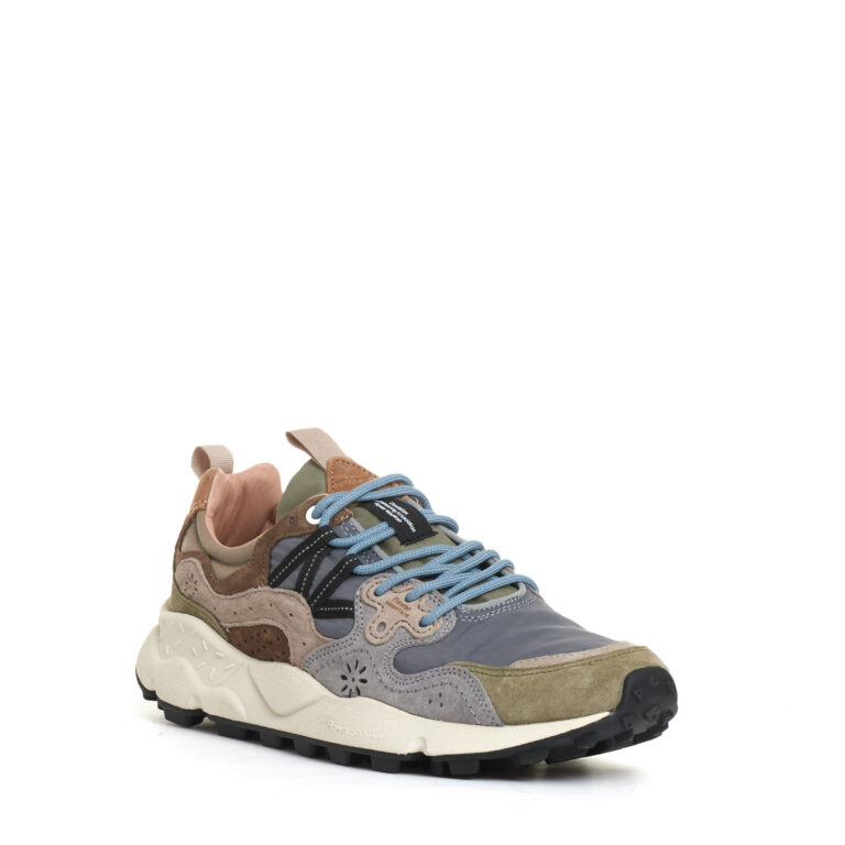 Sorelle Perego snekers blu verde e beige Italia