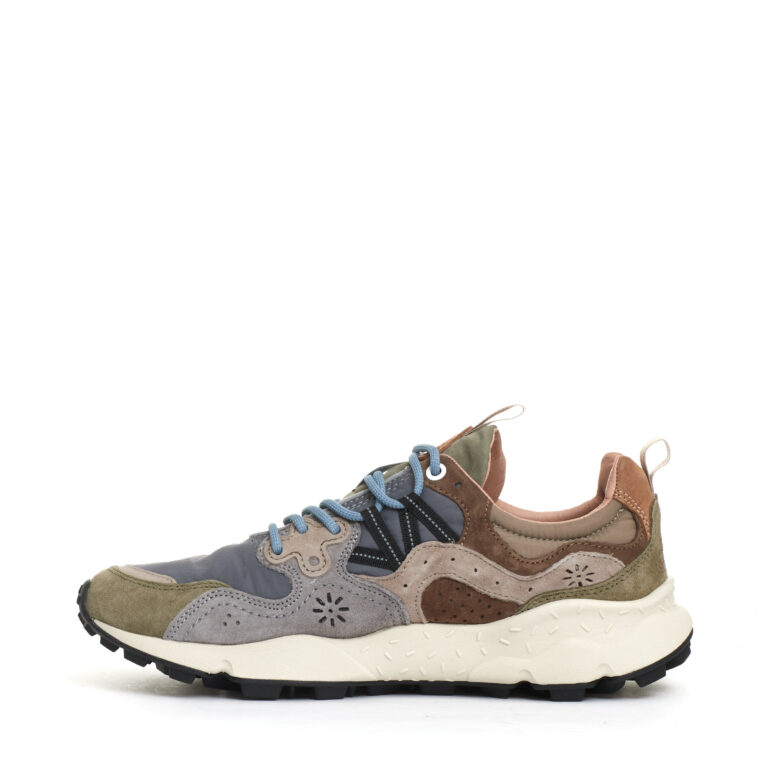 Sorelle Perego snekers blu verde e beige Italia