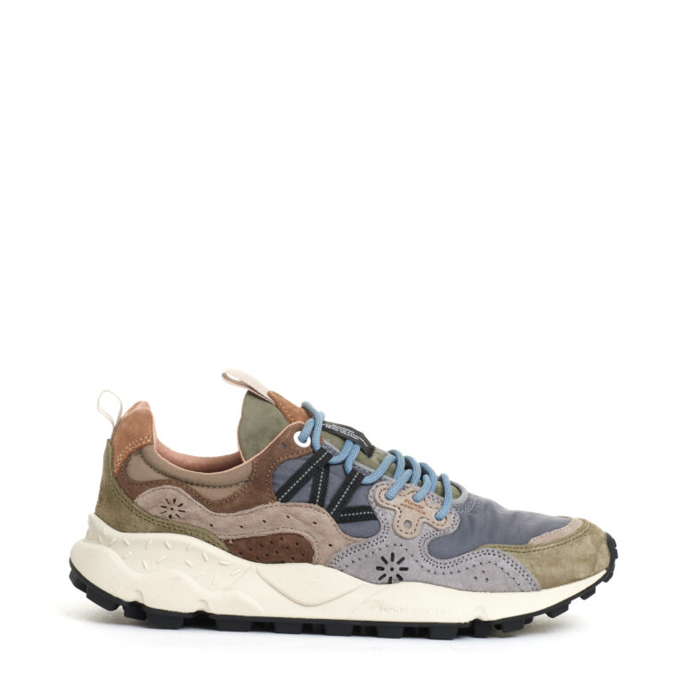 Sorelle Perego snekers blu verde e beige Italia