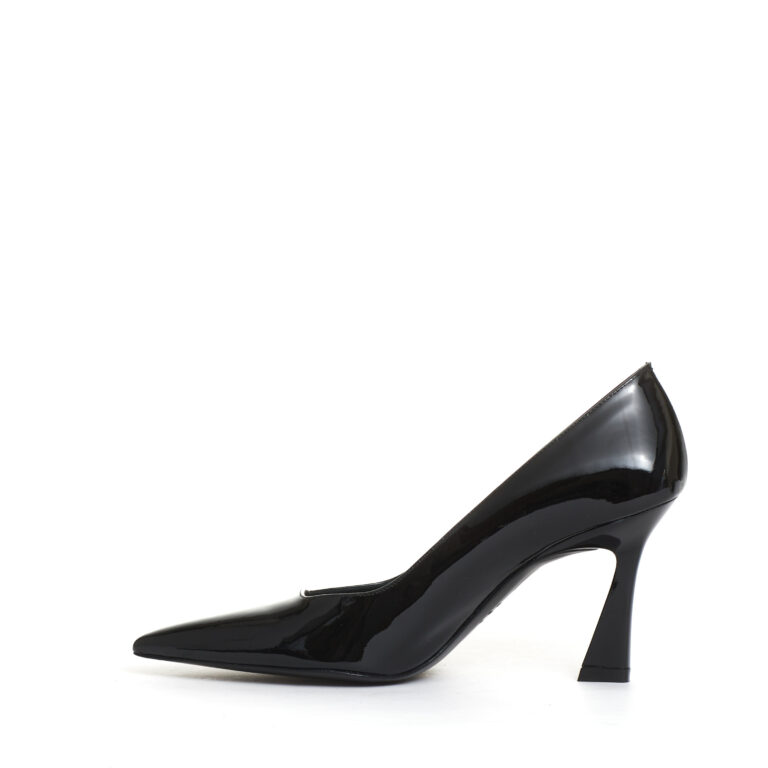 Sorelle Perego pump vernice black tacco 85 mm Saldi