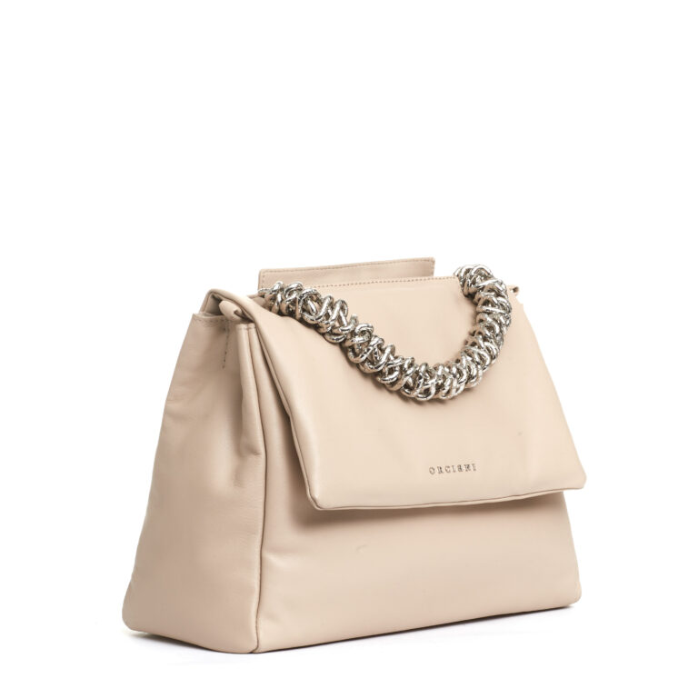 Sorelle Perego sveva M nappa bold avorio manico catena Vendite Flash
