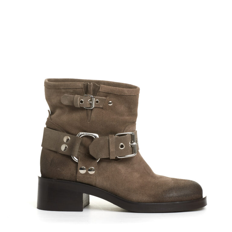 Sorelle Perego biker camoscio tortora Nuovi prodotti