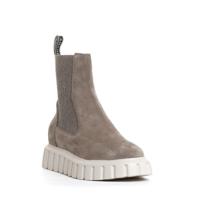 Sorelle Perego chelsea boot camoscio grigio 2025