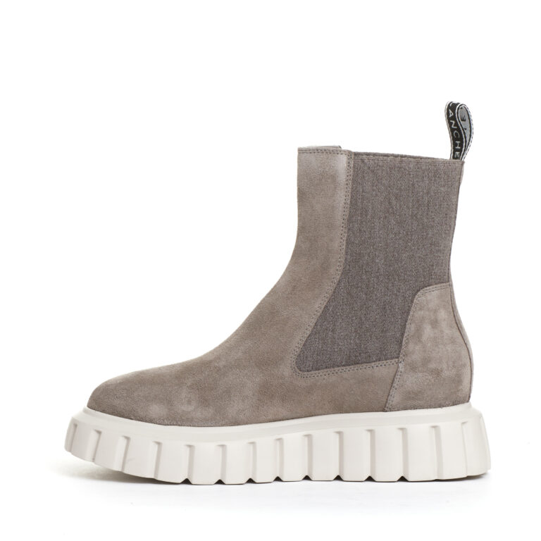 Sorelle Perego chelsea boot camoscio grigio 2025